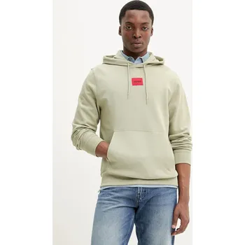 Dámská mikina Bavlněná mikina HUGO Daratschi214 50458700 zelená 81X, vel. XXL