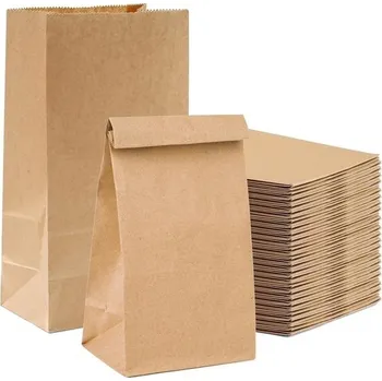 Party dekorace Papírové tašky kraftové Happymas 50 ks