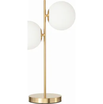 Lampička Stolní lampa Ledigo Milano bílá, žlutá 40 W