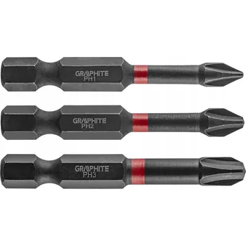 Bit Nárazové bity PH1/2/3 x 50 mm, 3 ks 56H543