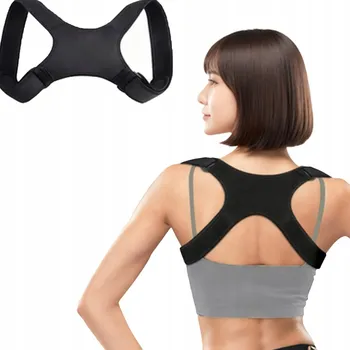 KOREKTOR DRŽENÍ TĚLA vel. Prodyšný korektor páteře - "pavouk" na záda