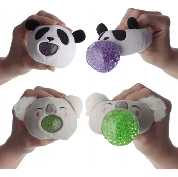 plyšák Plyšová hračka na mačkání Puckator TY751 Panda a Koala