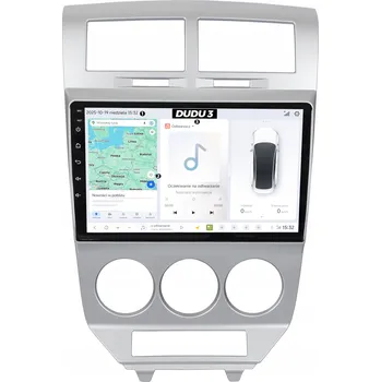 Autorádio DUDUAUTO AUTORÁDIO S NAVIGACÍ PRO DODGE CALIBER 2006-2011 ANDROID DUDU3 QLED 4/64GB