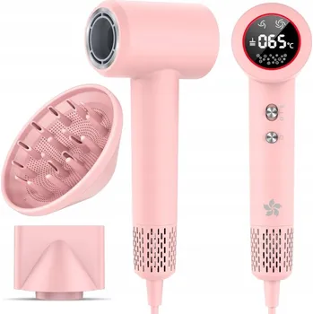 Fén Profesionální fén na vlasy s difuzérem, 400 milionů plazmy