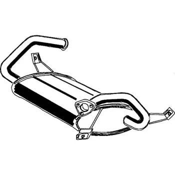 Tlumič výfuku Zadní tlumič výfuku ASMET 26.015