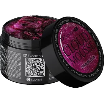Lak na nehty STAVEBNÍ GEL Cloud Mousse Diamond Diva 15g