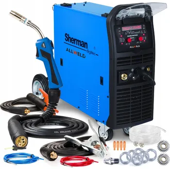 Svářečka Svářečka 3v1 MIG/MAG/MMA DIGIMIG 300A PULSE SHERMAN SYNERGICKÁ MMA TIG 3V1