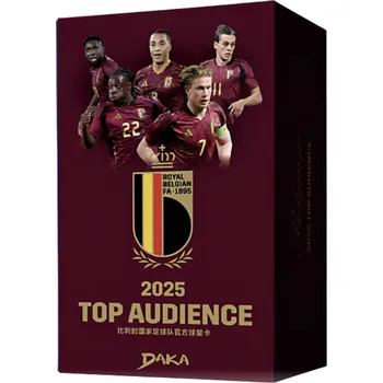 Sběratelská karetní hra 2024-25 Daka Top Audience Belgium Box