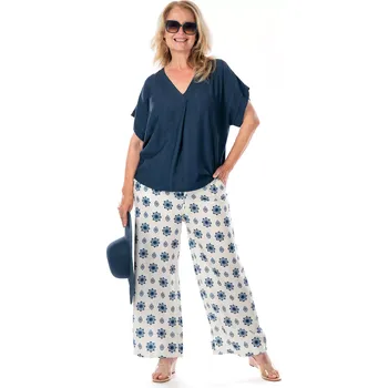 Dámské kalhoty VANESSA uni Vzor 2