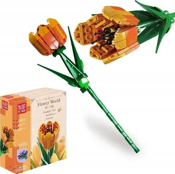 ostatní stavebnice STAVEBNICE KVĚTINY KVETOUCÍ TULIPÁN MOULD KING STAVEBNICE KVĚTINY DO VÁZY