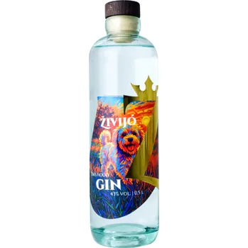 Gin Živijó Tim's hood gin 43% 0,5l