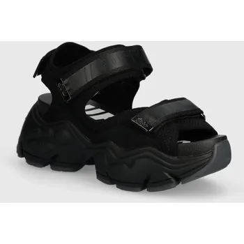 Dámské sandále Sandály Buffalo Binary 0 1602196.BLK černá 99X, EUR 41