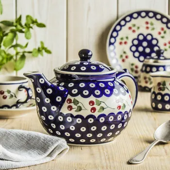 Konvice na čaj Konvice na čaj a kávu Manufaktura Bolesławiec 1,5 l - dec. 70WI