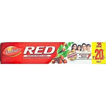 zubní pasta Zubní pasta bylinná Red Paste pro zuby a dásně Dabur 36g