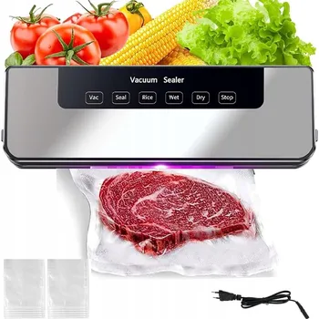 Vakuovačka VAKUOVÁ SVÁŘEČKA FÓLIÍ NA POTRAVINY 120W + SADA SÁČKŮ