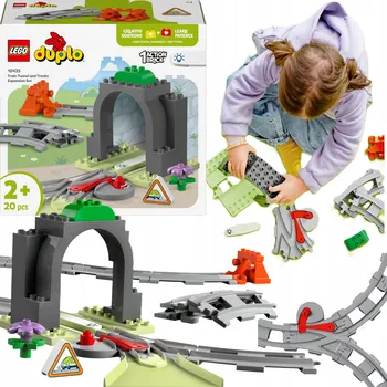 Stavebnice LEGO LEGO DUPLO TUNEL A ŽELEZNIČNÍ TRAŤE SADA PRO DĚTI DÁREK VÁNOCE