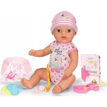Panenka Panenka Baby Born Lena růžová 36 cm s doplňky