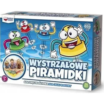 Desková hra Stolní hra Výbušné Pyramidy 8146 – kreativní a vzdělávací hra pro zábavný večer, rozvíjí představivost, knížečka s úkoly a hrami, interaktivní cvičení 11 bit studios interaktywna książeczka z piramidk