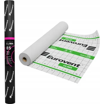 Stavební fólie Parotěsná Fólie Eurovent 50 x 1,5 x 1 mm 85 g/m²