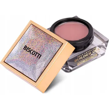 Lak na nehty Stavební Gel Na Prodlužování MOLLYNAILS 50g LED/UV Biscotti