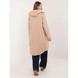 Dámská béžová mikina na zip RV-BL-4858-1.99P-beige Velikost: L/XL