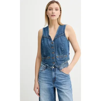 Džínová vesta Levi's 001WQ modrá 55J, vel. L