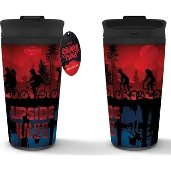 Cestovní hrnek Stranger Things 4 425 ml Upside Down