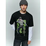 Tričko s potiskem The Sims - L - House - černá - 115GG-99X