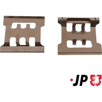 Brzdový systém Sada příslušenství, obložení kotoučové brzdy JP GROUP 4364003610