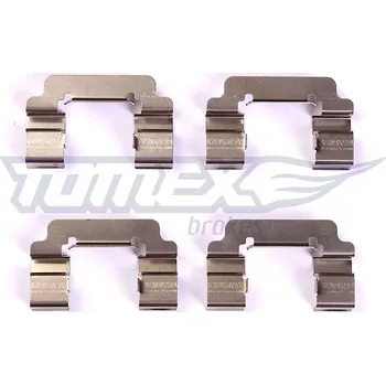 Přislušenství brzdového systému Sada příslušenství, obložení kotoučové brzdy TOMEX Brakes TX 44-34