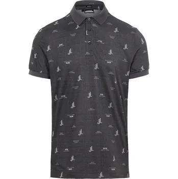 Pánské oblečení J.Lindeberg Glen Regular Fit Golf Polo, Dark Grey S