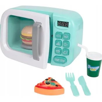 MIKROVLNNÁ TROUBA HRAČKA INTERAKTIVNÍ PRO DĚTI SE ZVUKEM A SVĚTLEM