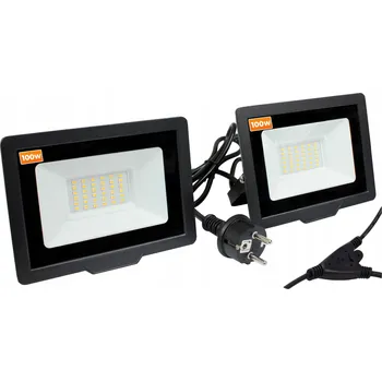 Silný halogenový reflektor stavební lampa venkovní osvětlení