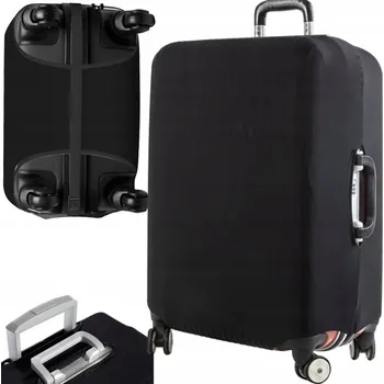 Obal na kufr XL černý se suchým zipem