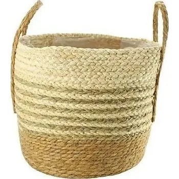 Košík Stripe, přírodní, hnědý, ø 38 cm&nbsp;BH109384-01