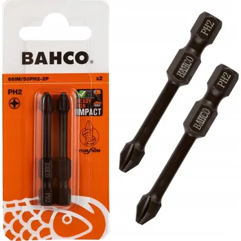 Bit BAHCO 66IM/50PH2-2P Rázový bit PH2 x 50 mm, 2 ks