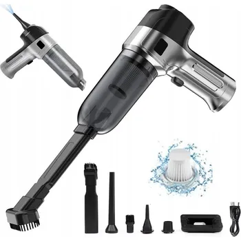 Vysavač MINI RUČNÍ BEZDRÁTOVÝ VYSAVAČ 3V1 S DÁREK FOUKAČEM 9000PA, VYSAVAČ