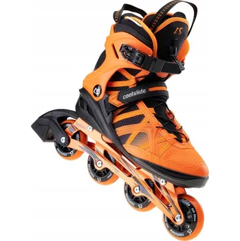 Kolečkové brusle Kolečkové Brusle Cool Slide Lisboa - Orange Tiger/Black