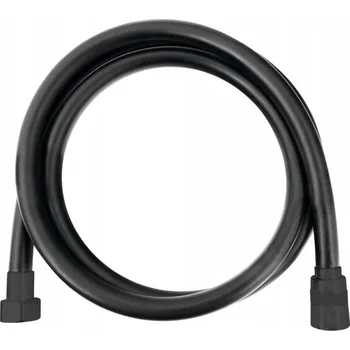 Sprchová hadice Sapho SOFTLEX plastová sprchová hadice, 150 cm, černá matná