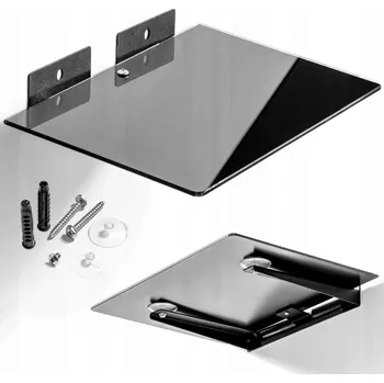 police Nástěnná POLICE NA ZEĎ pro RTV, ZÁVĚSNÁ pro DEKODÉR, TUNER, KONZOLI, DVD, nosnost 10 kg