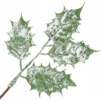 umělá květina Větev cesmína VĚTVIČKA 17 cm - 1 Ks