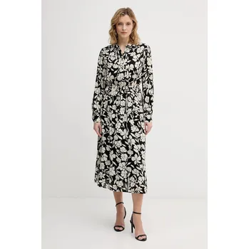 Dámské šaty Šaty United Colors of Benetton 40IGDV0C1 béžová 01X, vel. L