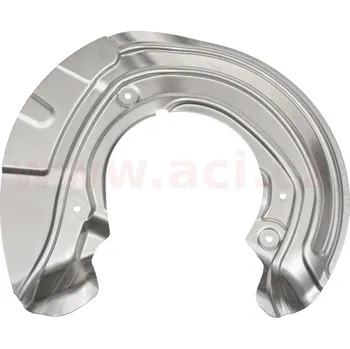 Brzdový kotouč Ochranný plech proti rozstřikování, brzdový kotouč VAN WEZEL 0633371