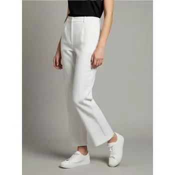 Dámské kalhoty Sinsay - Elegantní plisované kalhoty - krémová - 130EZ-01X - 130EZ-01X-XL