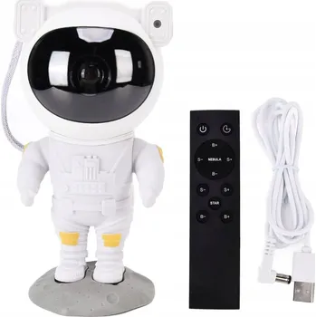 Noční světlo Noční lampa projektor noční oblohy LED Przydasie.pl bílá teplá s dálkovým ovládáním