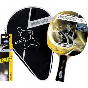 Pingpongová pálka Donic-Schildkröt Pálka na stolní tenis s pouzdrem Waldner 500