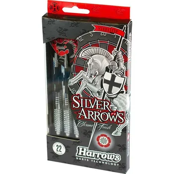 Příslušenství pro šipky Šipky Harrows Silwer Arrows steel 22g