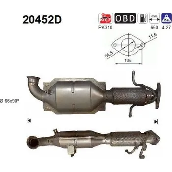 Katalyzátor Katalyzátor AS 20452D