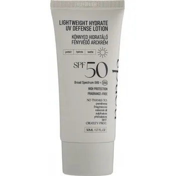 Přípravek na opalování Nerds Lehký hydratační UV ochranný krém SPF50 Lehký SPF krém