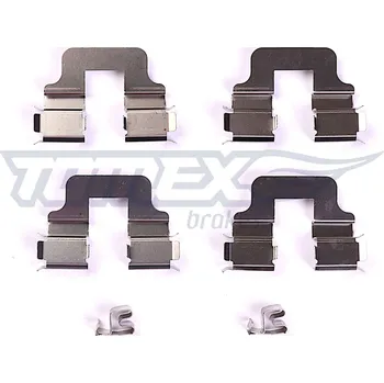 Přislušenství brzdového systému Sada příslušenství, obložení kotoučové brzdy TOMEX Brakes TX 43-14